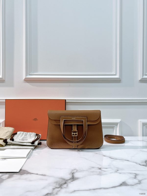 HERMES HALZAN 25 GOLD/GOLD - AHLi - Melbourne Second-Hand Luxury