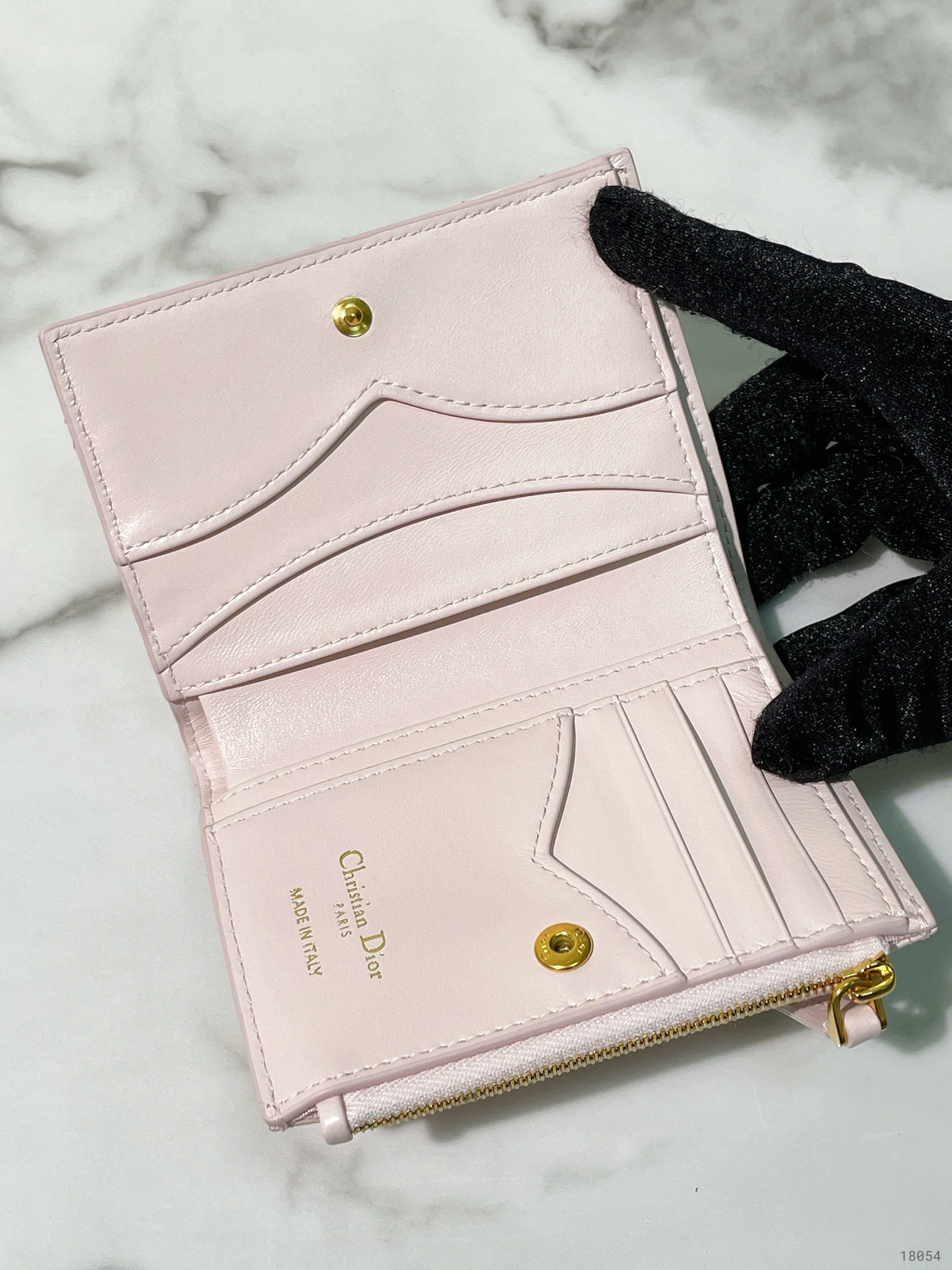 DIOR JOLIE DAHLIA WALLET, Pink/Gold - AHLi - Melbourne Second-Hand