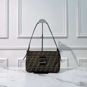 FENDI VINTAGE ZUCCA SHOULDER BAG