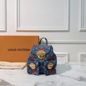 LV x TM VENICE BACKPACK, Denim