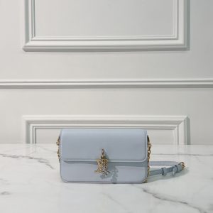 LV BLOOM WOC, Baby Blue/Gold
